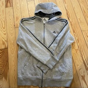 ADIDAS FULL ZIP HOODIE